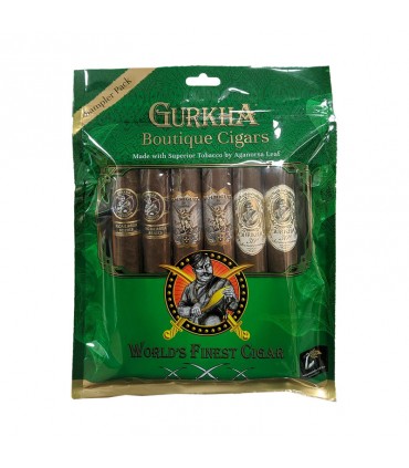 Gurkha Boutique Blend Aganorsa Toro Sampler Nicaragua 6 db